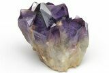 Deep Purple Amethyst Crystal Cluster - DR Congo #223262-1